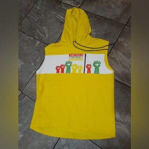 Oversized Yellow Hoodie. XL, Home Made Design